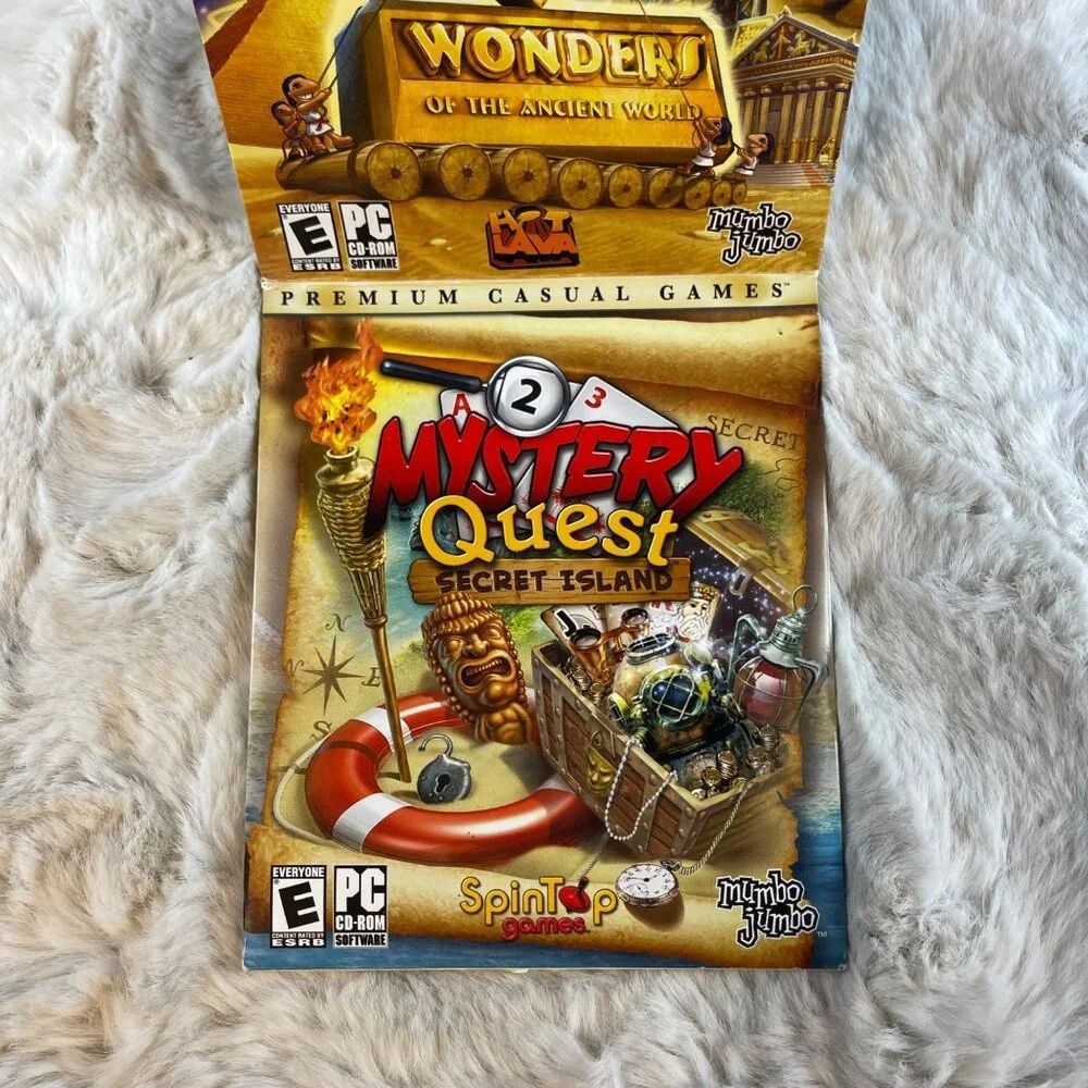 Mumbo Jumbo Premium 6 Pack Games Luxor 2 Jewel Quest PC CD ROM